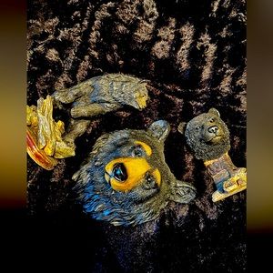 Black bear decor bundle